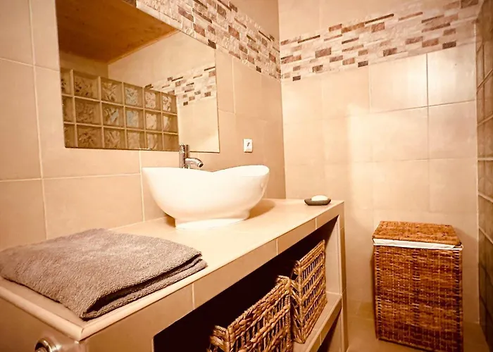 Charming Rustic Wine Cellar House In With Fireplace