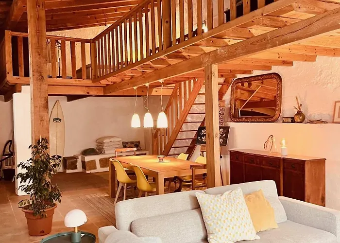 Charming Rustic Wine Cellar House In With Fireplace